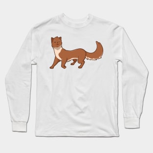 Kawaii Marten Long Sleeve T-Shirt